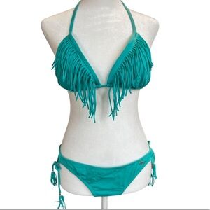 LA Hearts Bikini Set. Medium bottoms. Large top.